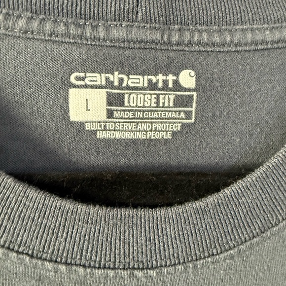 Carhartt | Loose Fit Greyish Blue T Shirt - Picture 4 of 6